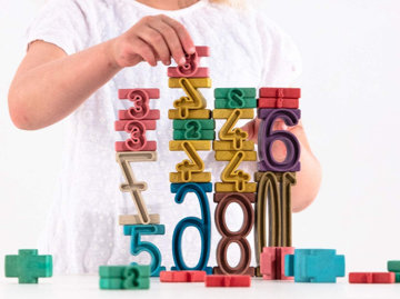 Obrázek ReWood Číselná věž Montessori