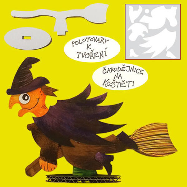 Obrázek KPT 30 - ČARODĚJNICE NA KOŠTĚTI