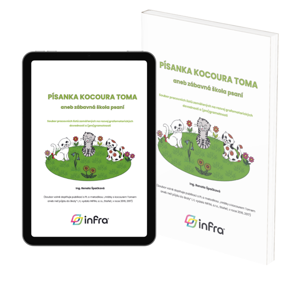Obrázek E-book Písanka kocoura Toma - grafomotorická cvičení