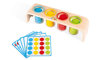 Obrázek Dřevěná hračka pro vkládání a třídění s předlohami Janod série Montessori
