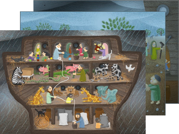 Obrázek Pohádka z kufříku: Noemova archa