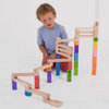 Obrázek Bigjigs Toys Dřevěná kuličková dráha barevná