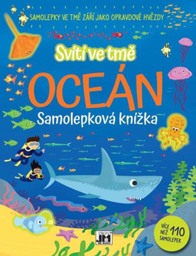 Obrázek Oceán - Svítí ve tmě - samolepková knížka