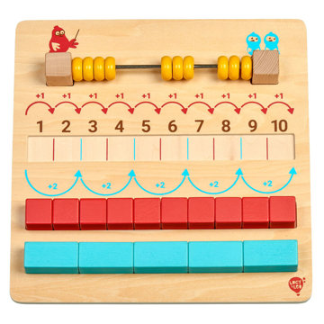 Obrázek Lucy & Leo Moje první matematická hra - dřevěná herní sada