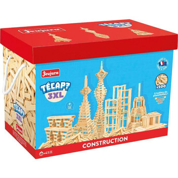 Obrázek Jeujura Dřevěná stavebnice Técap 3XL 500 dílků