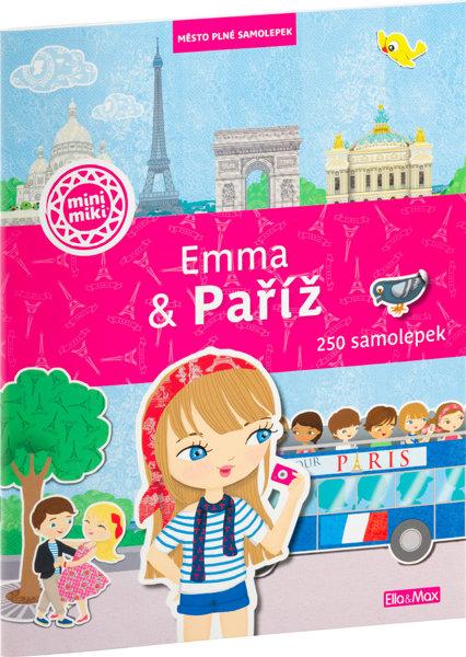 Obrázek EMMA & PAŘÍŽ - Město plné samolepek