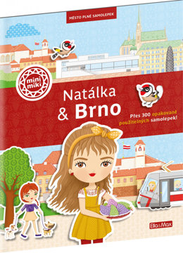 Obrázek NATÁLKA & BRNO - Město plné samolepek
