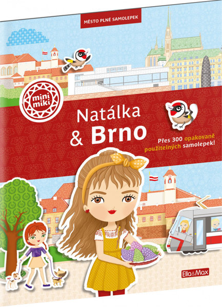 Obrázek NATÁLKA & BRNO - Město plné samolepek
