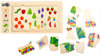 Obrázek Small Foot Dřevěné vkládací puzzle hladová housenka
